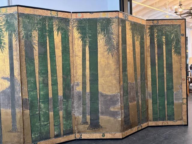 18th Century Japanese (6) Panel Screen