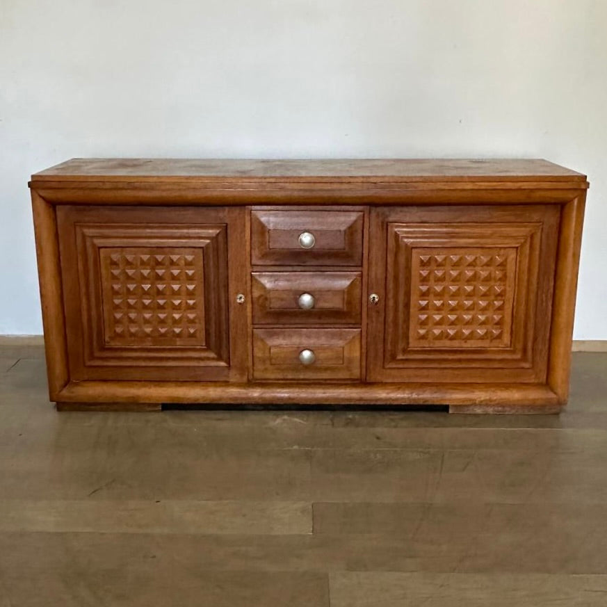 French 1930's Oak Sideboard