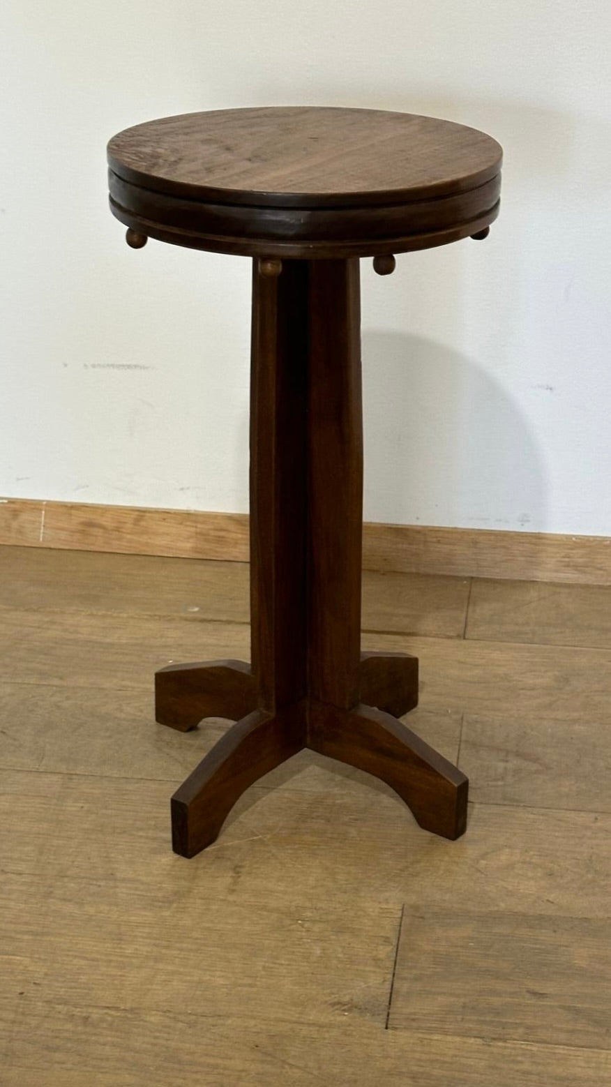 Limited Edition Walnut Deco Side Table