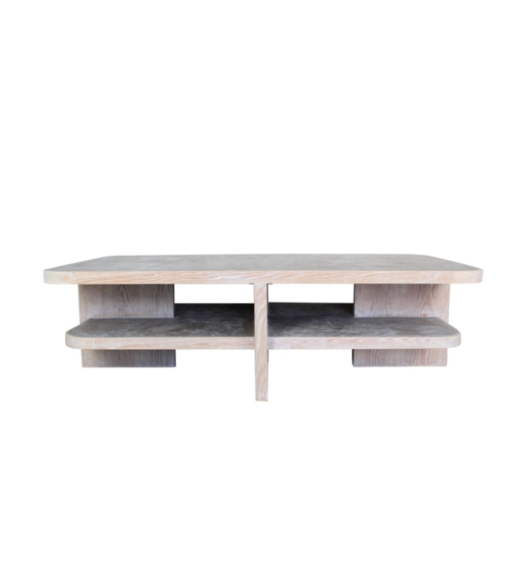 Lucca Studio Marcel Coffee Table  (Cement Top)