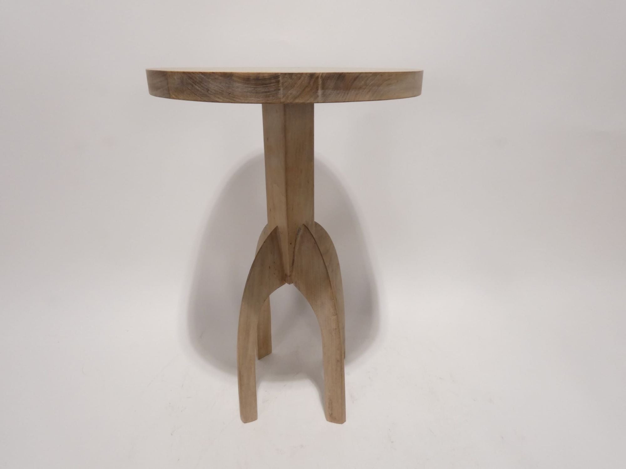 Lucca Studio Jasper Side Table in Walnut