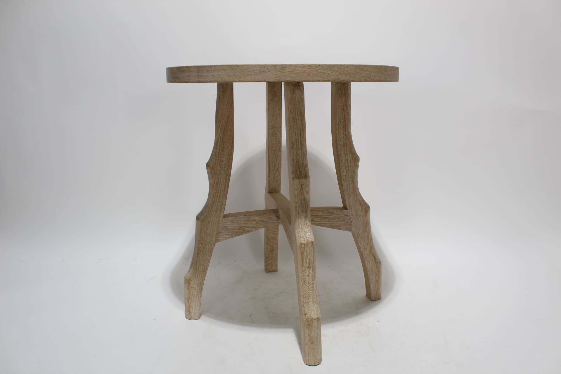 Lucca Studio Ari Cerused Oak Side Table