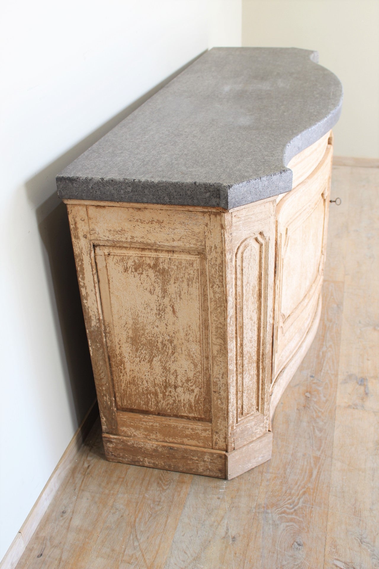 French 19th Century French Sideboard with Bluestone Top