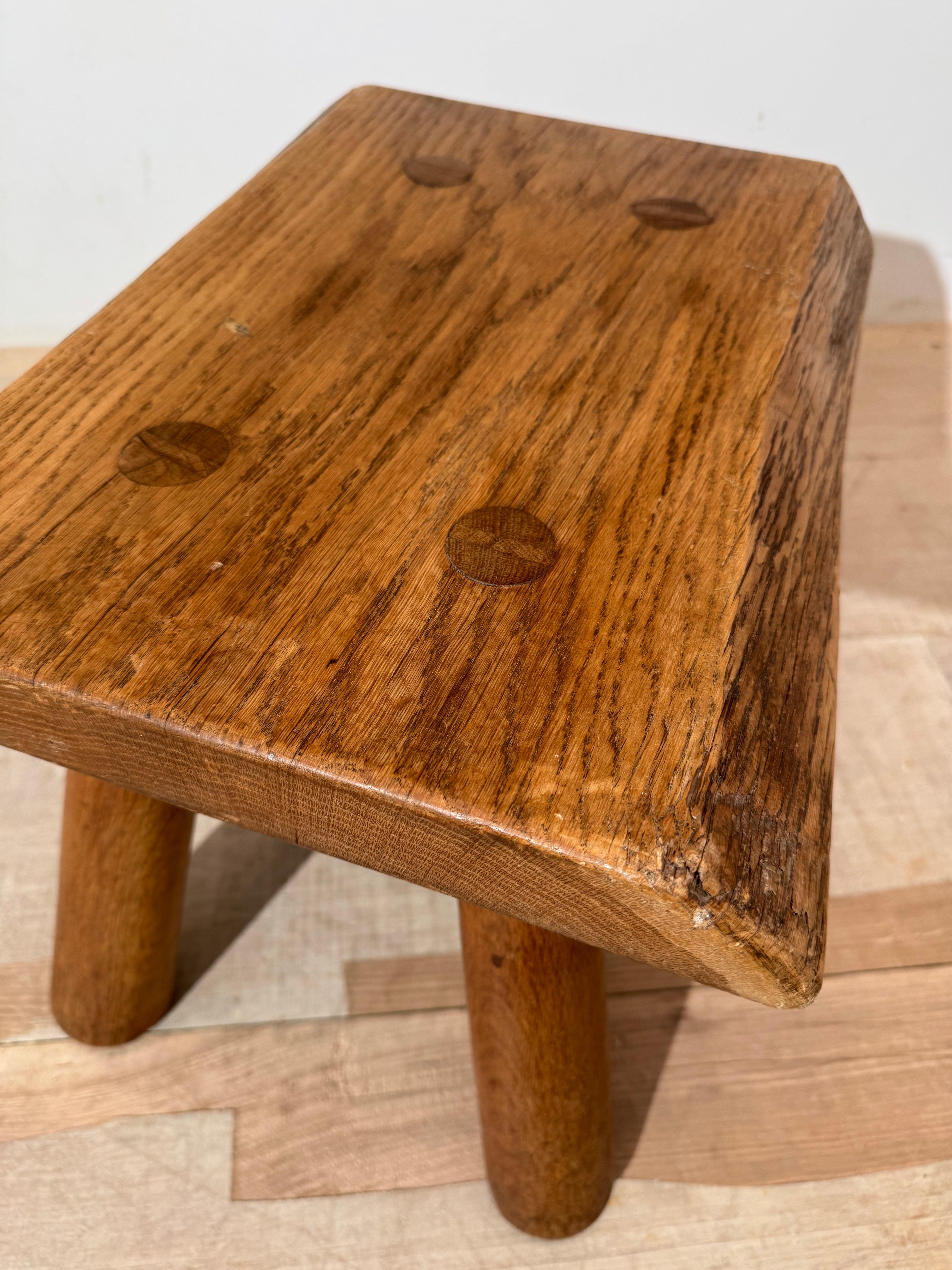 Original 1940's Oak Side Table