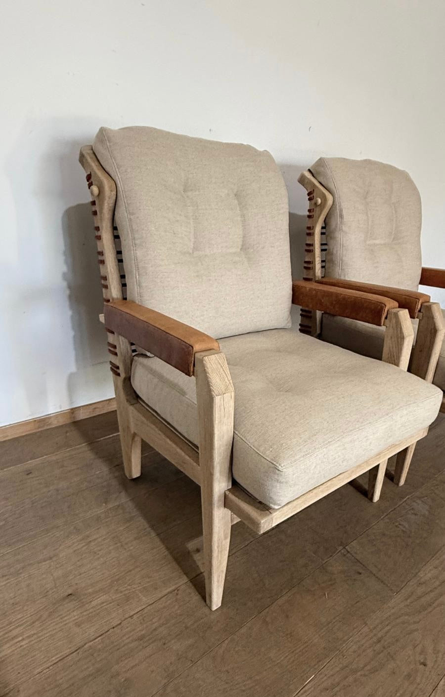 Pair of Lucca Studio Langdon Chair