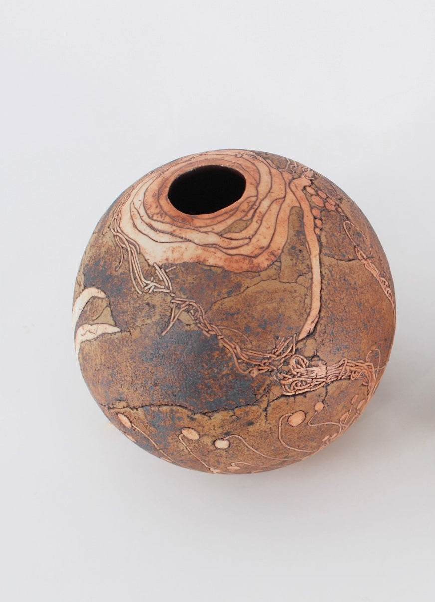 Organic Studio Pottery Vessel