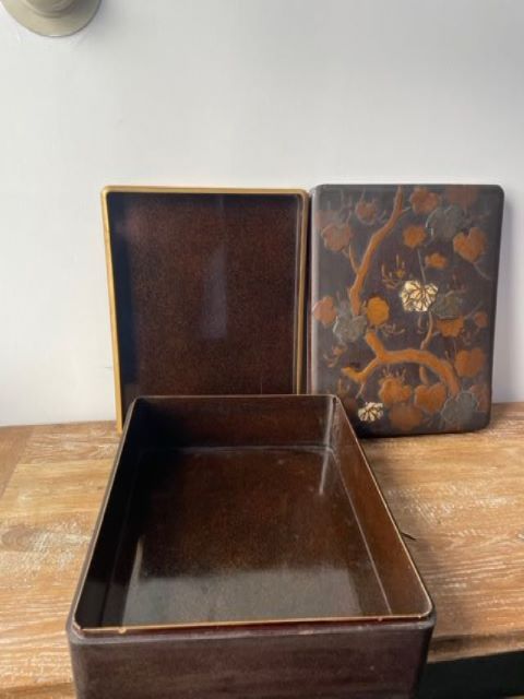 Antique Japanese Makie Box