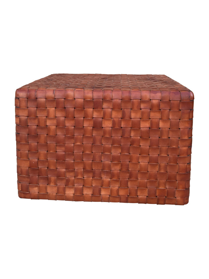 Lucca Studio Toby Leather Cube