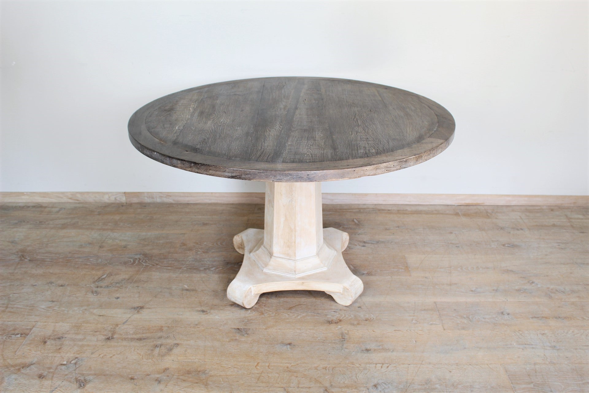 19th Century French Walnut and Oak Dining Table