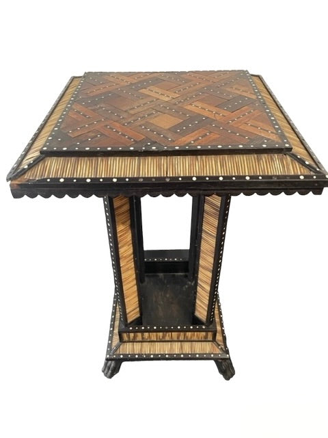 Exceptional Anglo Indian Quill Table