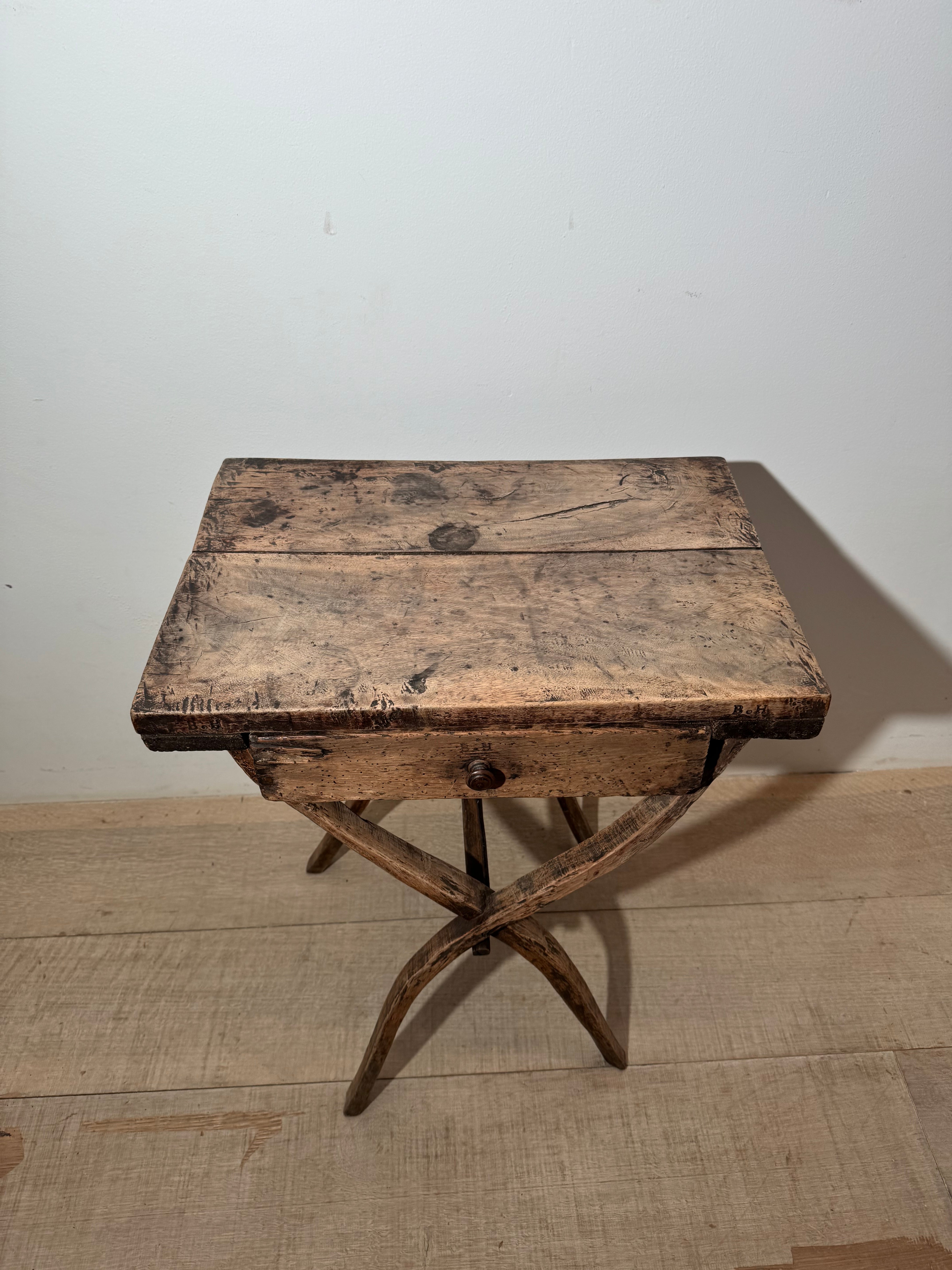 French 18th Century Primitive Side Table