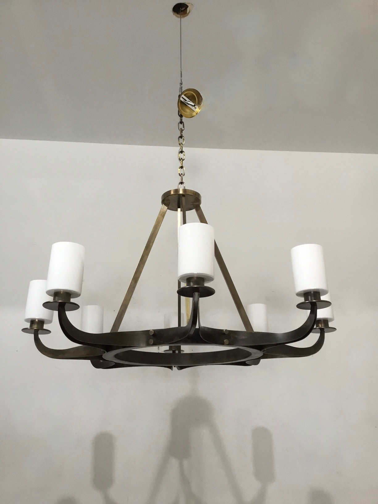 Lucca Studio Sophie Chandelier with Opaline Shades