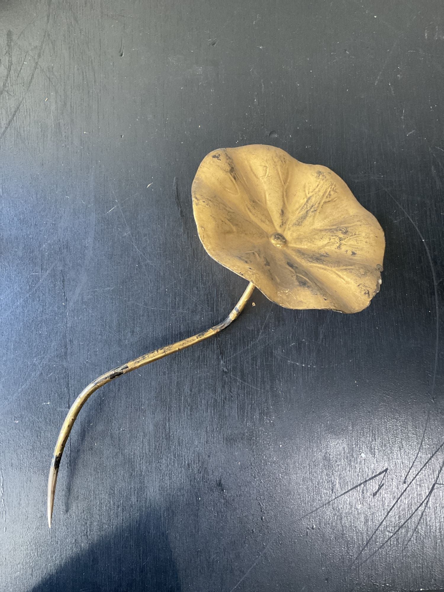 Exceptional 19th Century Gilt Wood Alter Flower