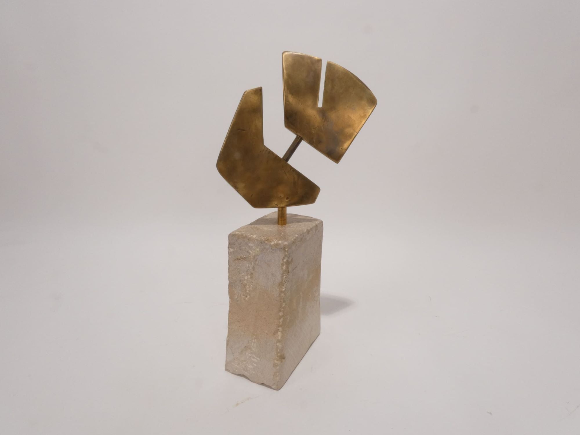 Limited Edition Bronze and Stone Sculpture