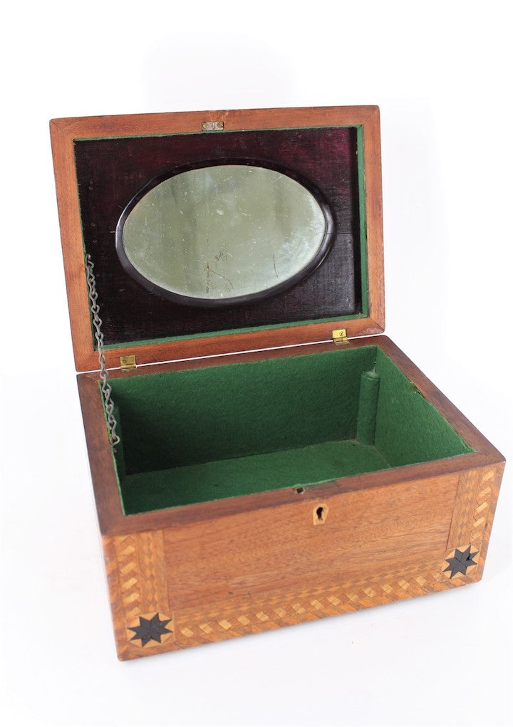 Fine Inlaid Marquetry 19th Century Box