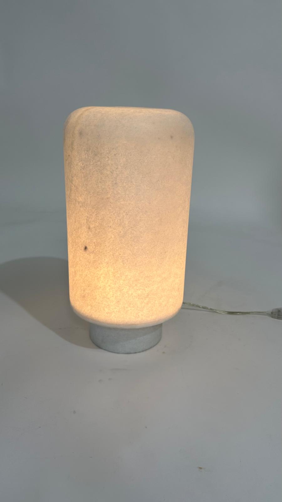 Artisan Handmade Alabaster Table Lamp