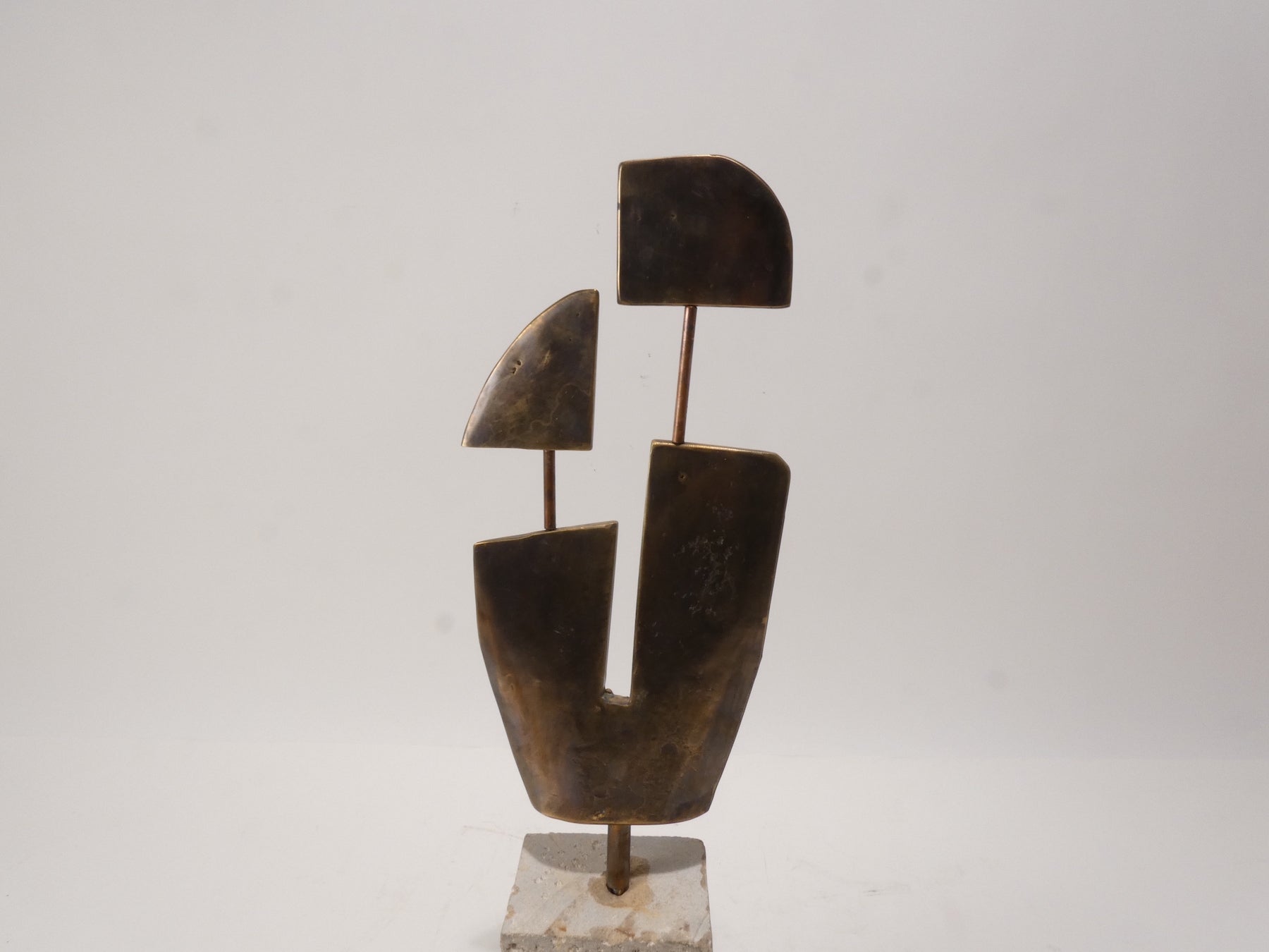 Limited Edition Bronze and Stone Sculpture