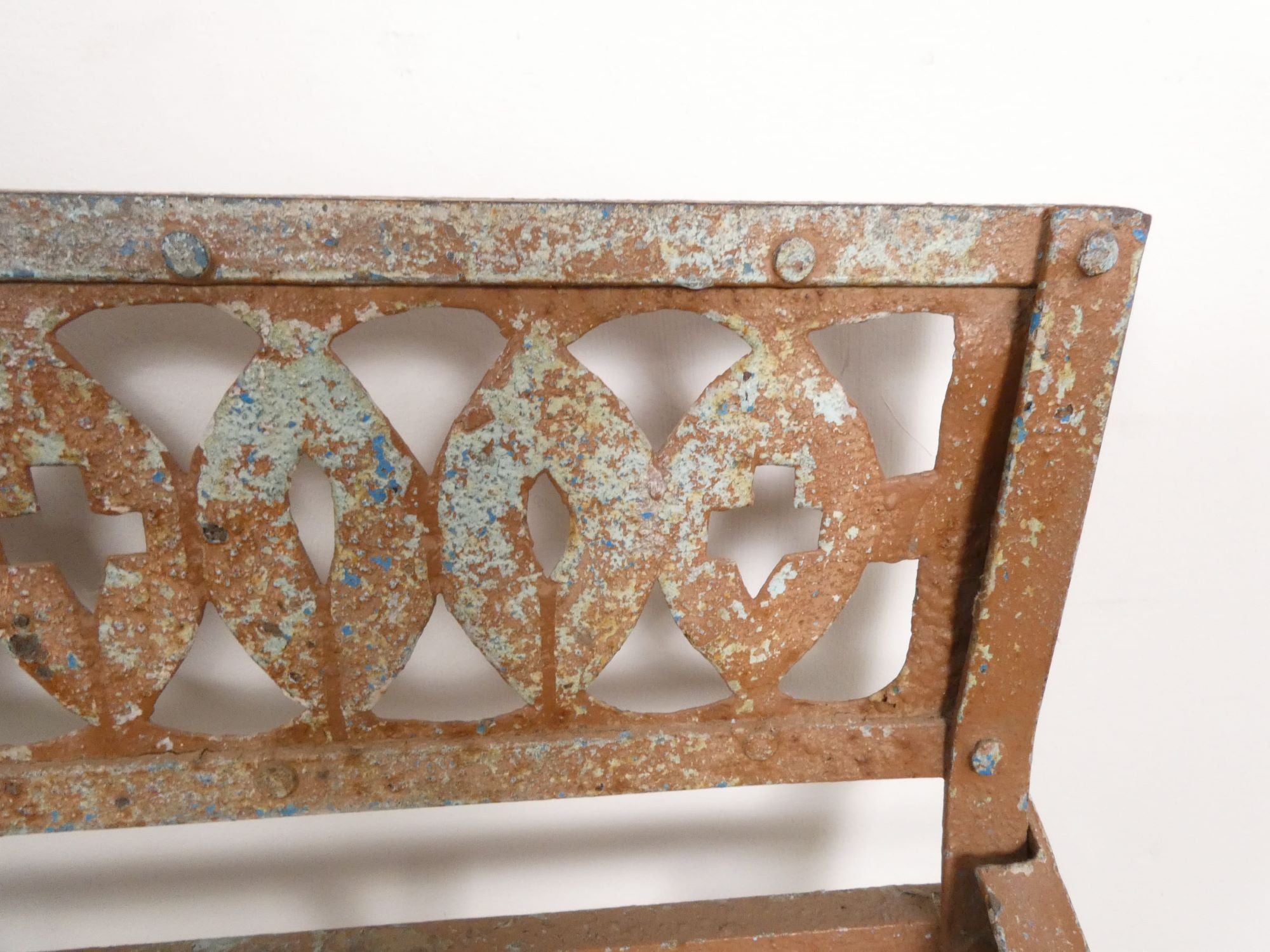 19th Century French Iron Bench