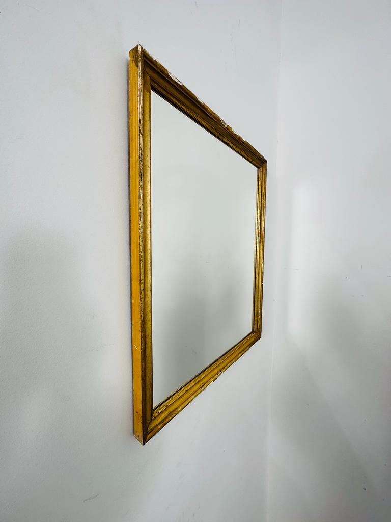 19th Century Spanish Gilt Wood Mirror