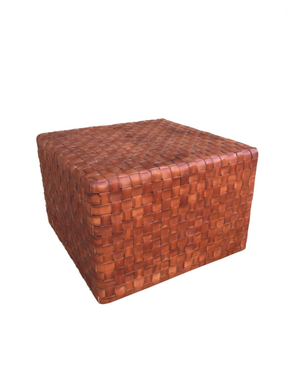 Lucca Studio Toby Leather Cube