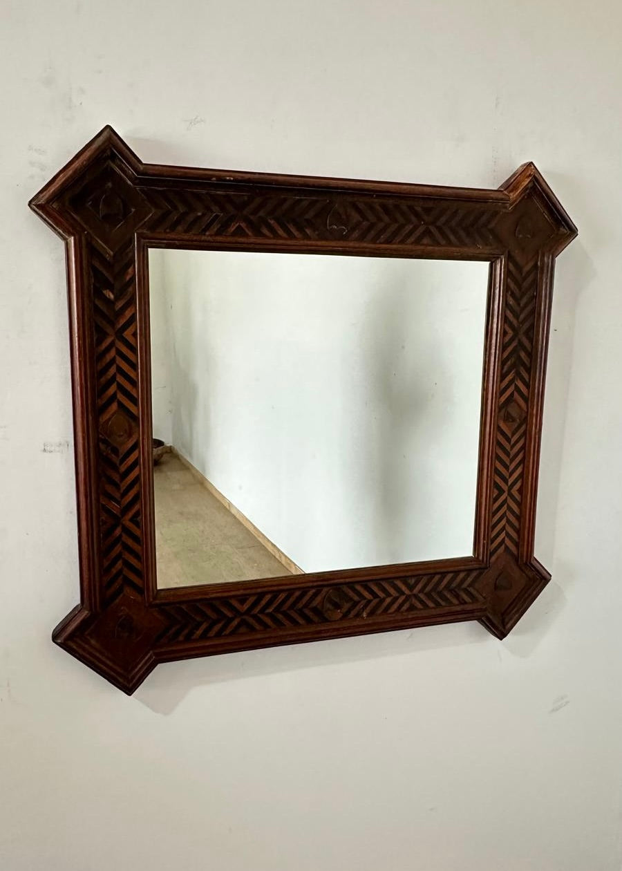 French Art Populaire Mirror