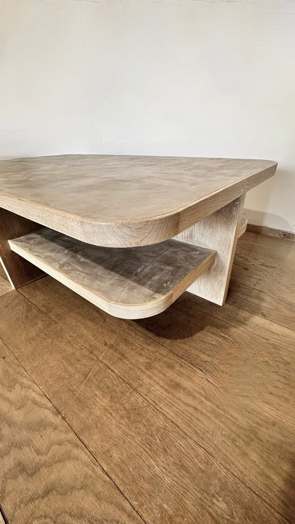 Lucca Studio Marcel Coffee Table  (Cement Top)