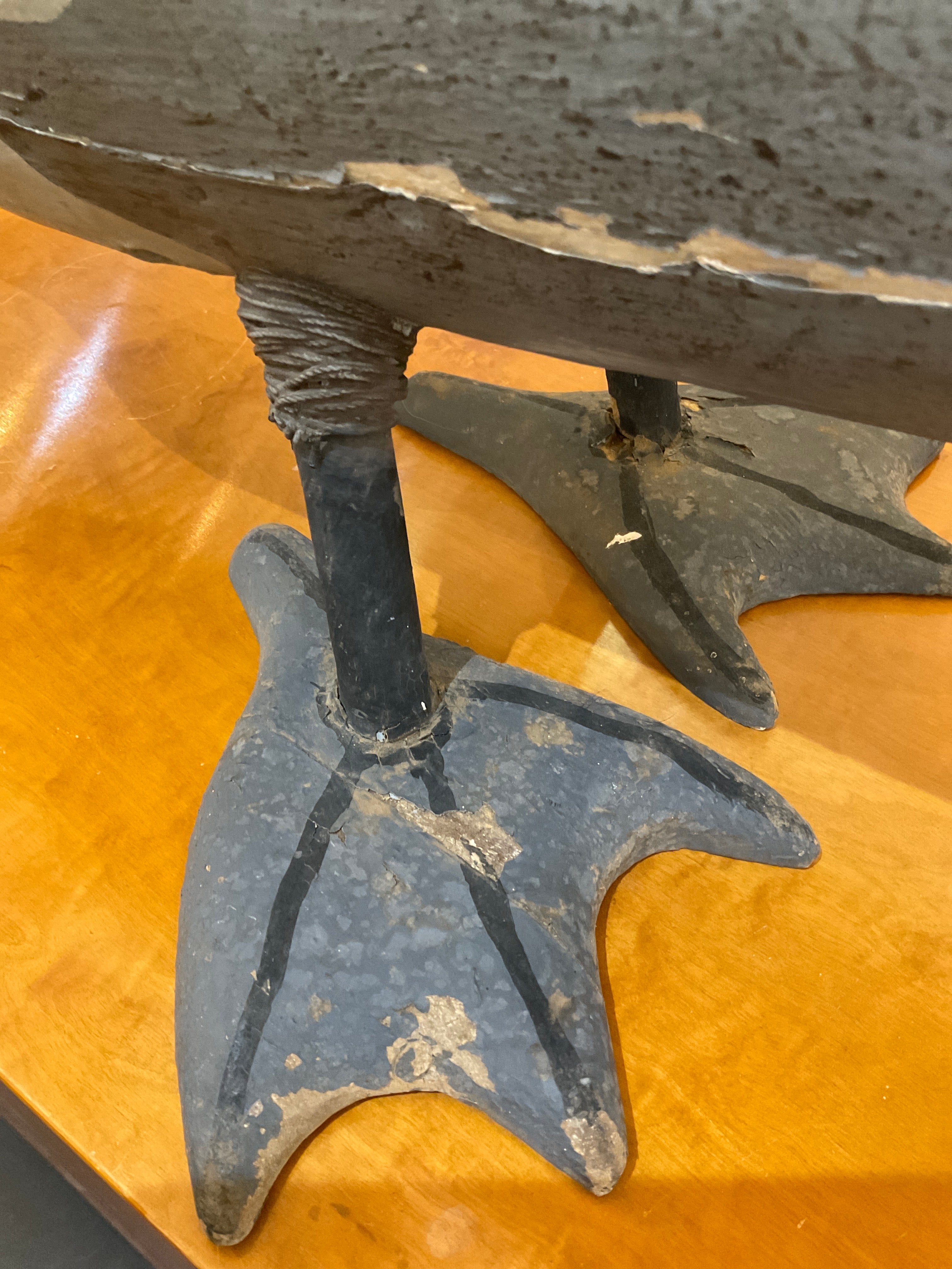 19th century american canvas Goose decoy