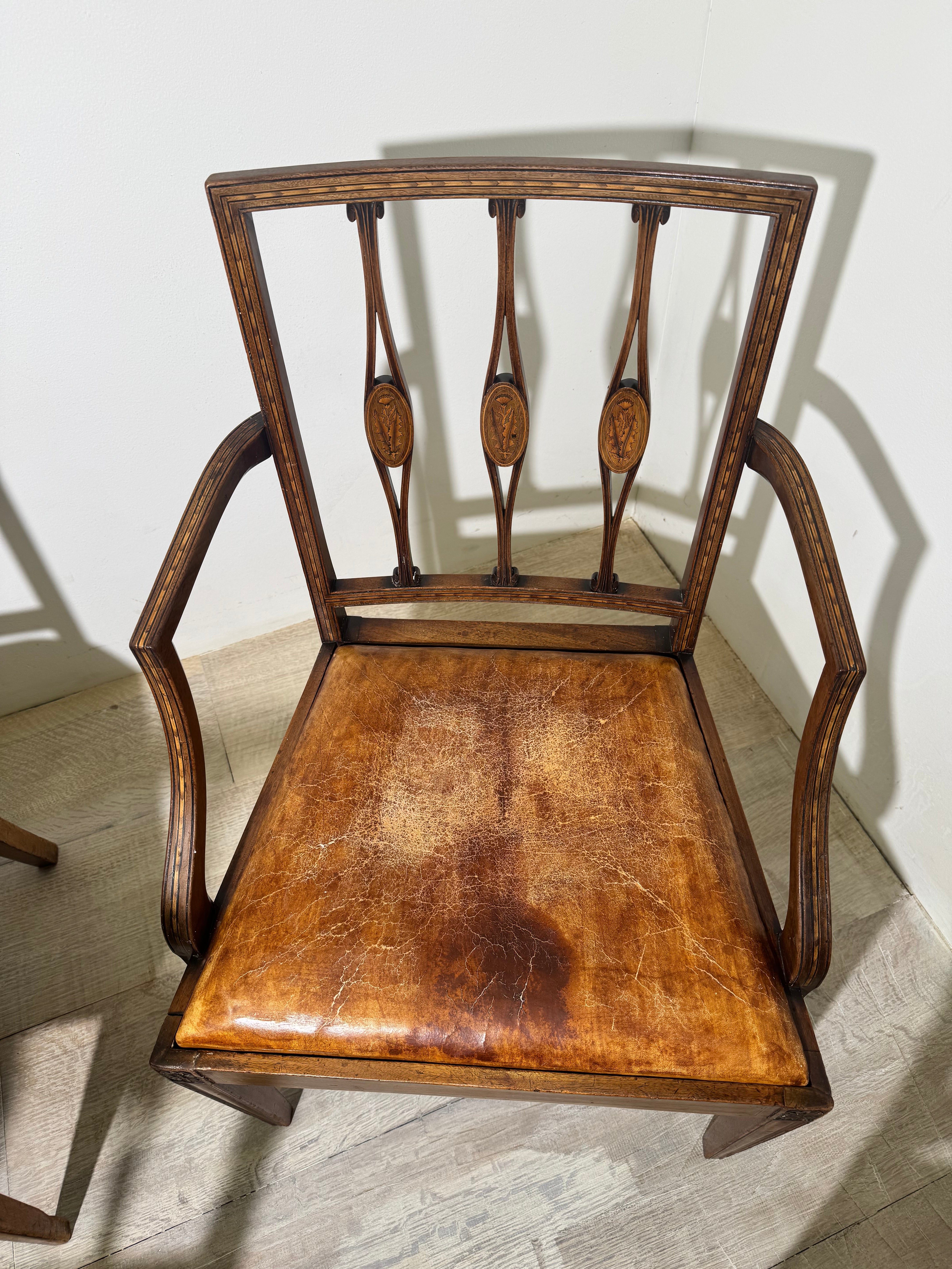 Set of Eight Dining Chairs