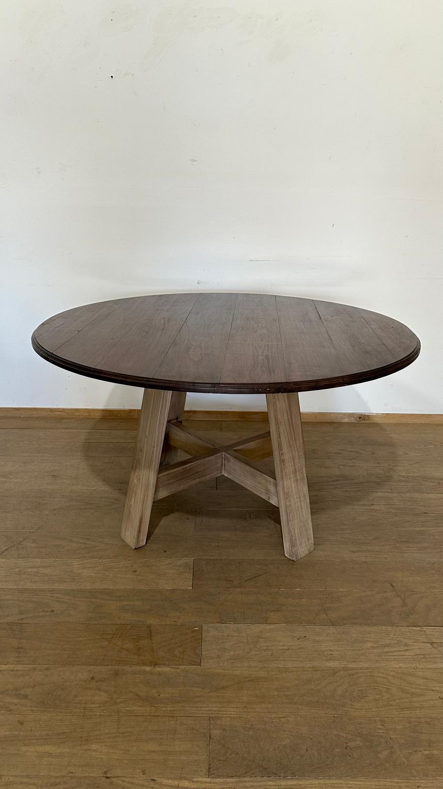 Limited Edition 18th Century Walnut Top Dining table