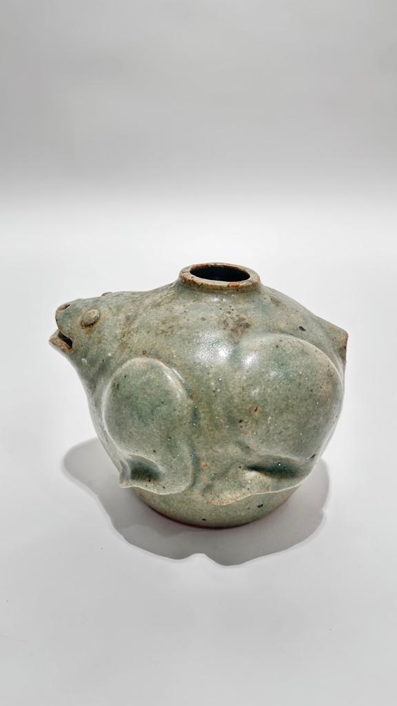 Vintage Japanese Studio Pottery "Toad"