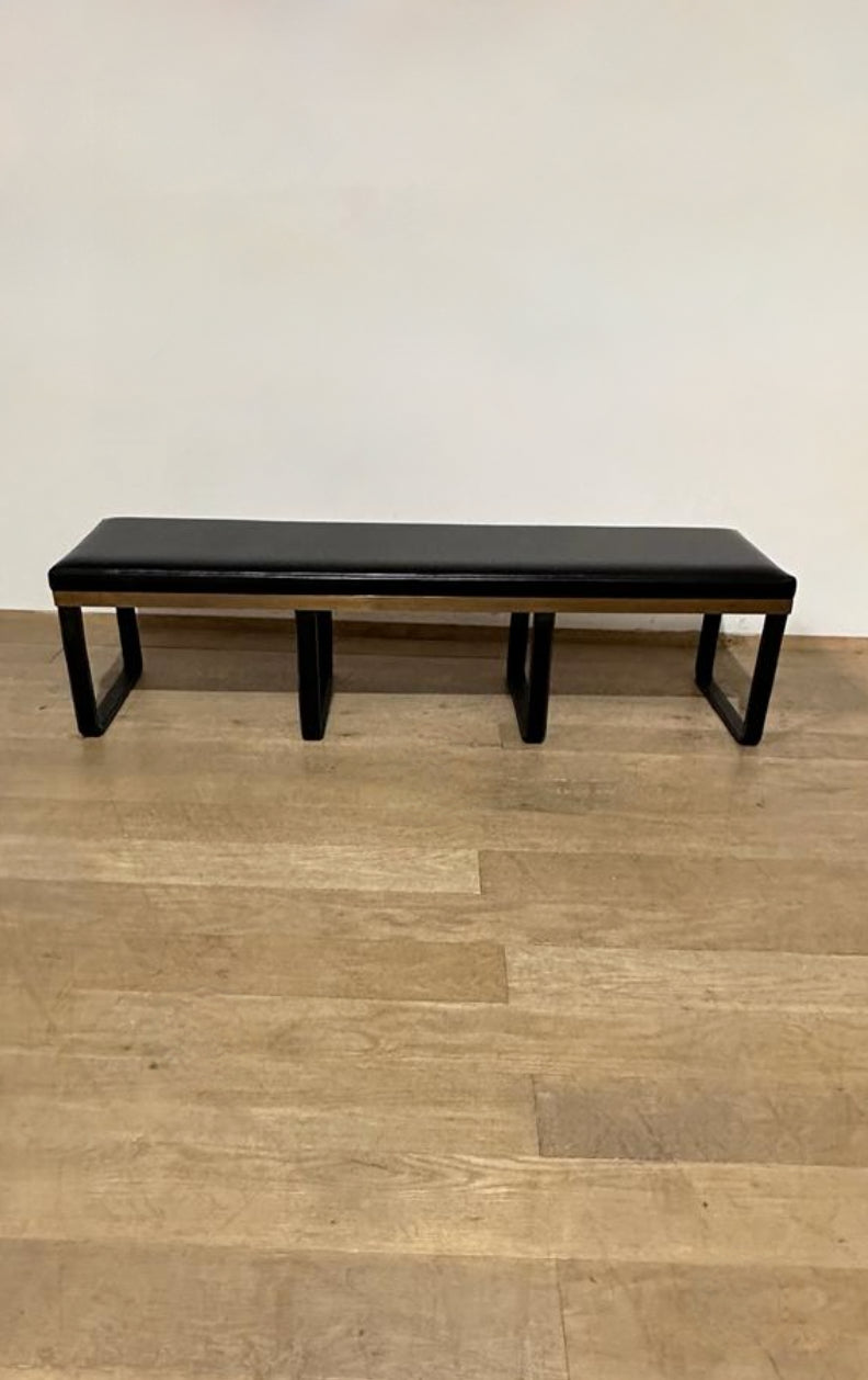 Lucca Studio Vaughn Bench (Black-4 legs)