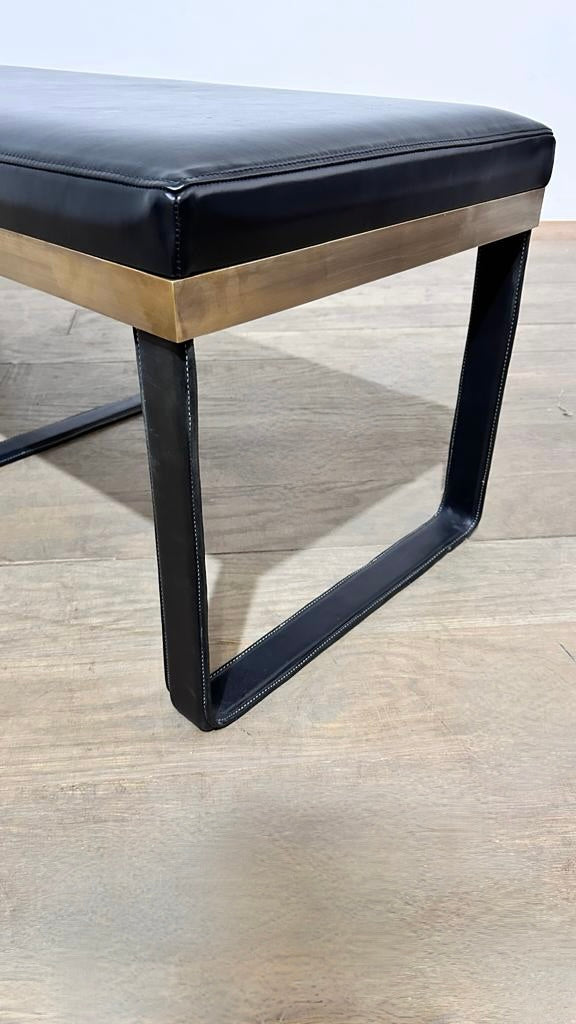 Lucca Studio Vaughn Bench (Black-4 legs)