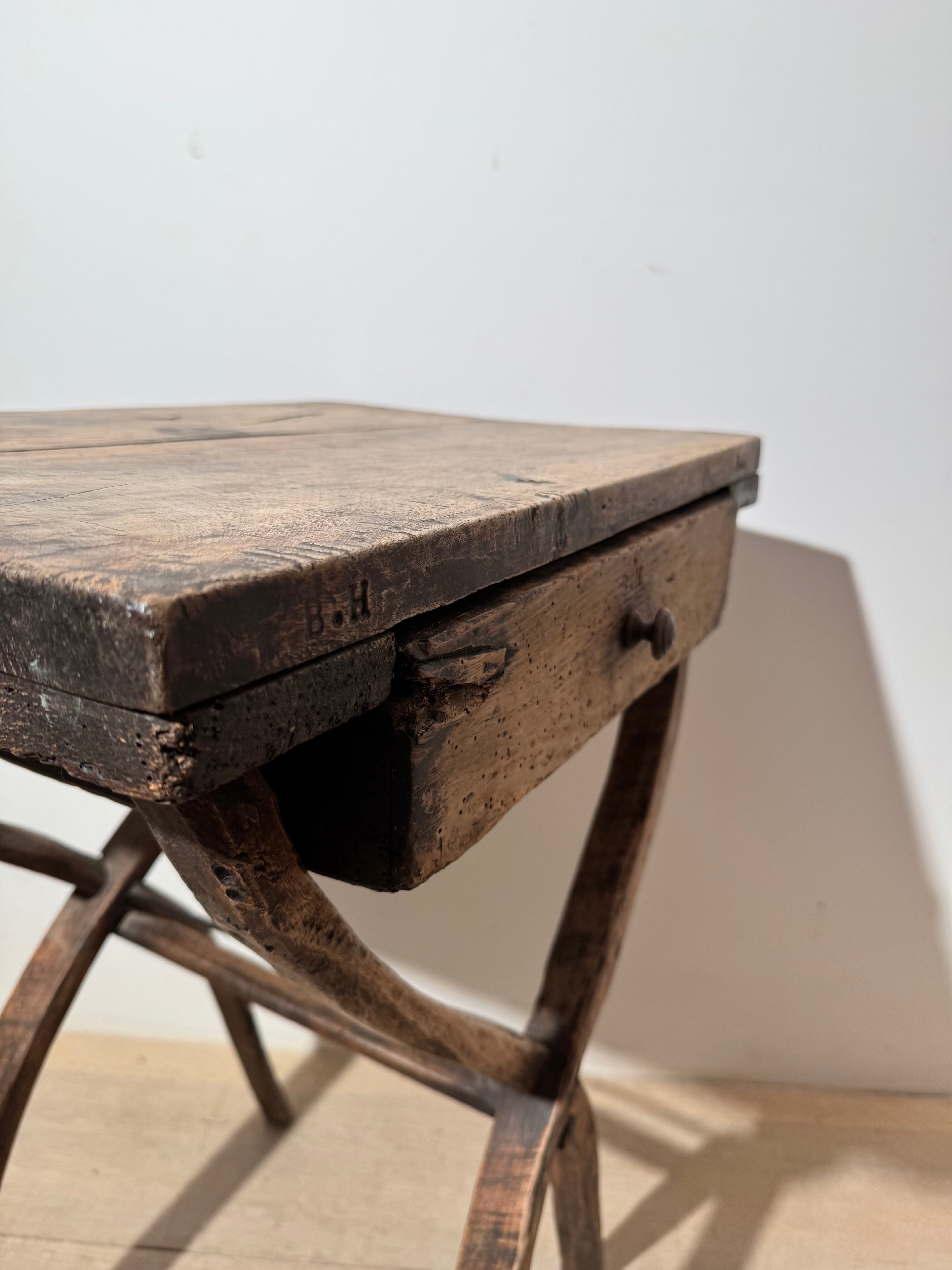 French 18th Century Primitive Side Table