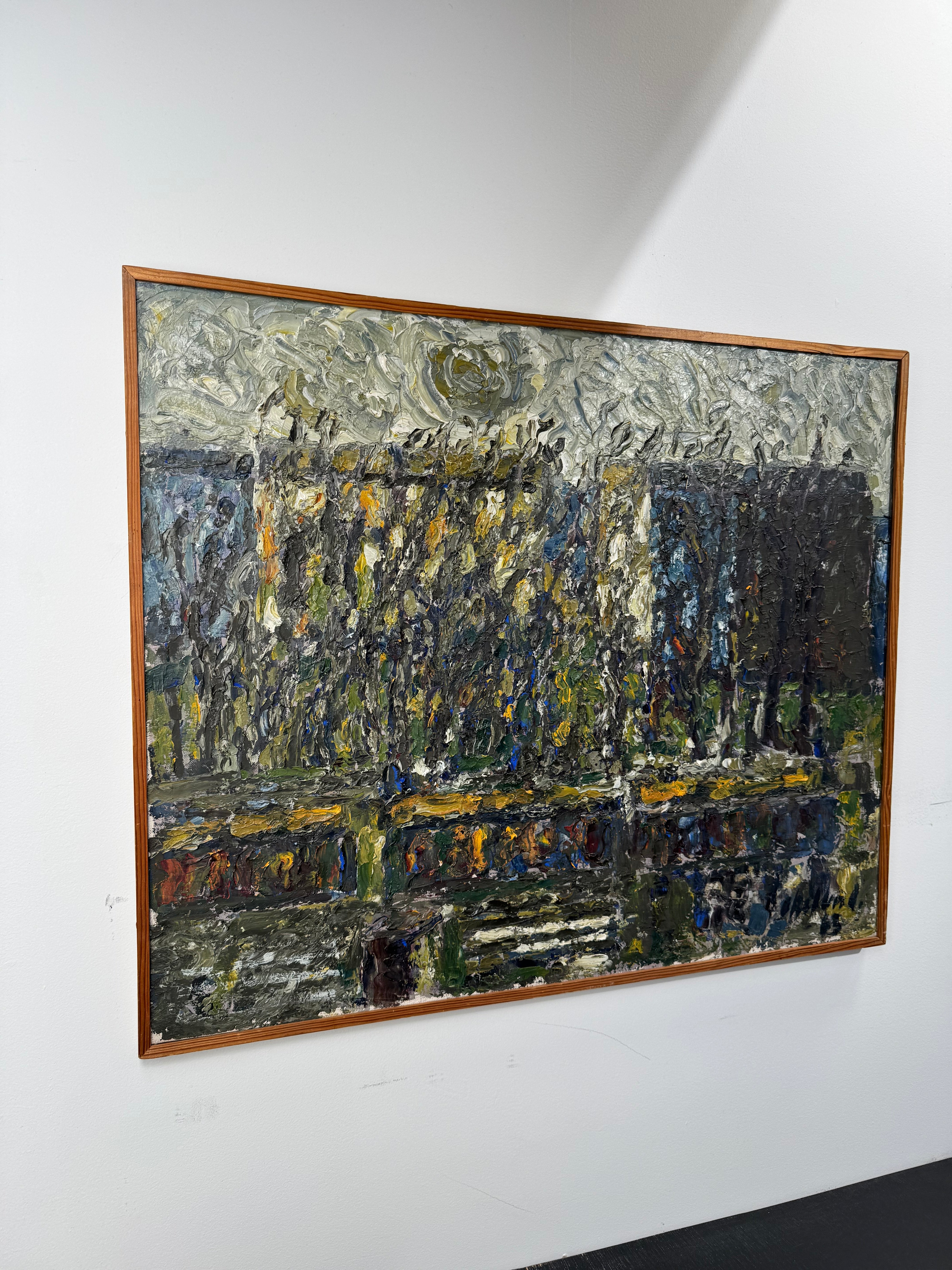 Vintage Danish Ekelund Painting