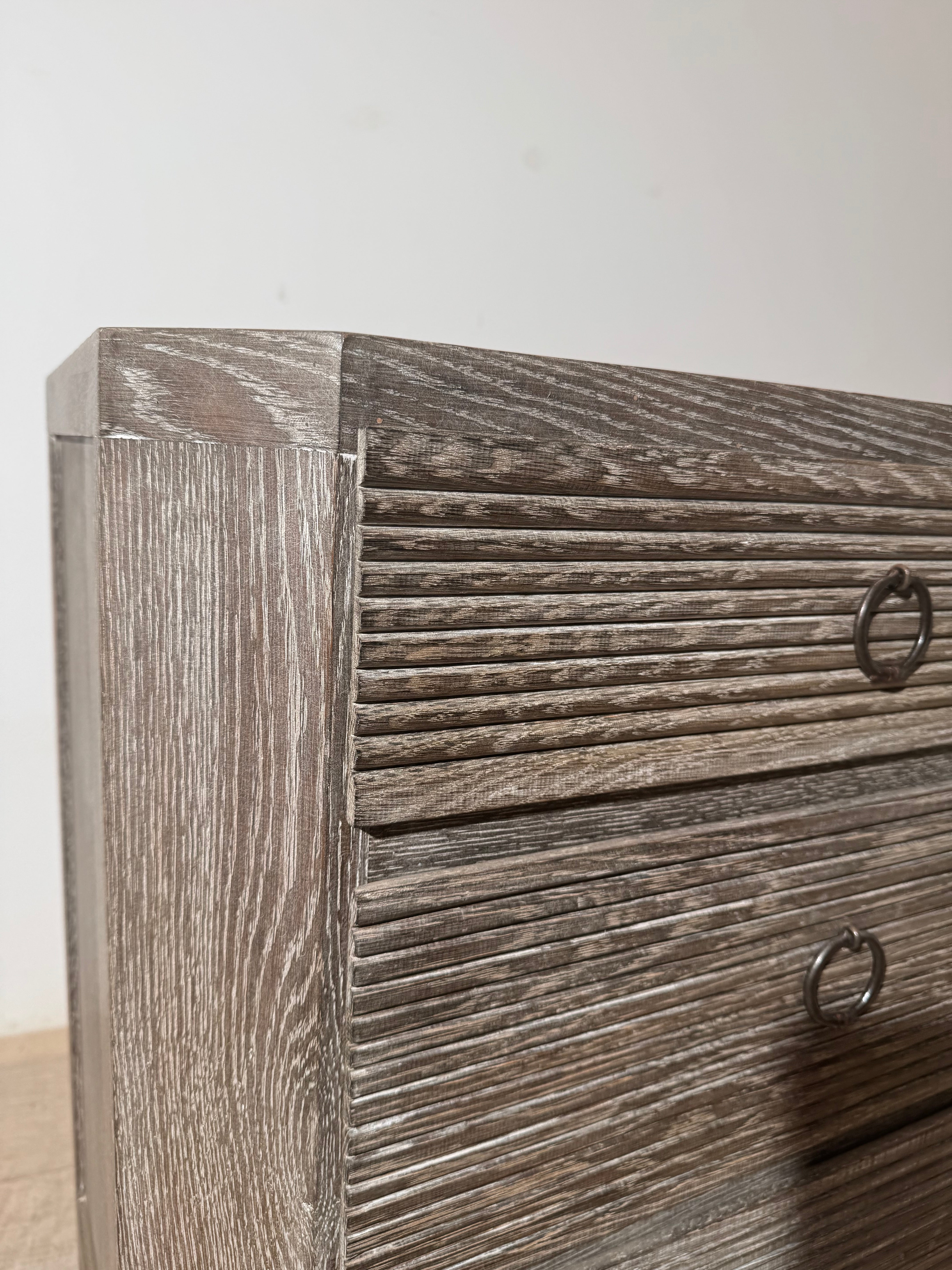 Lucca Studio Cerused Oak Emma Chest of Drawers