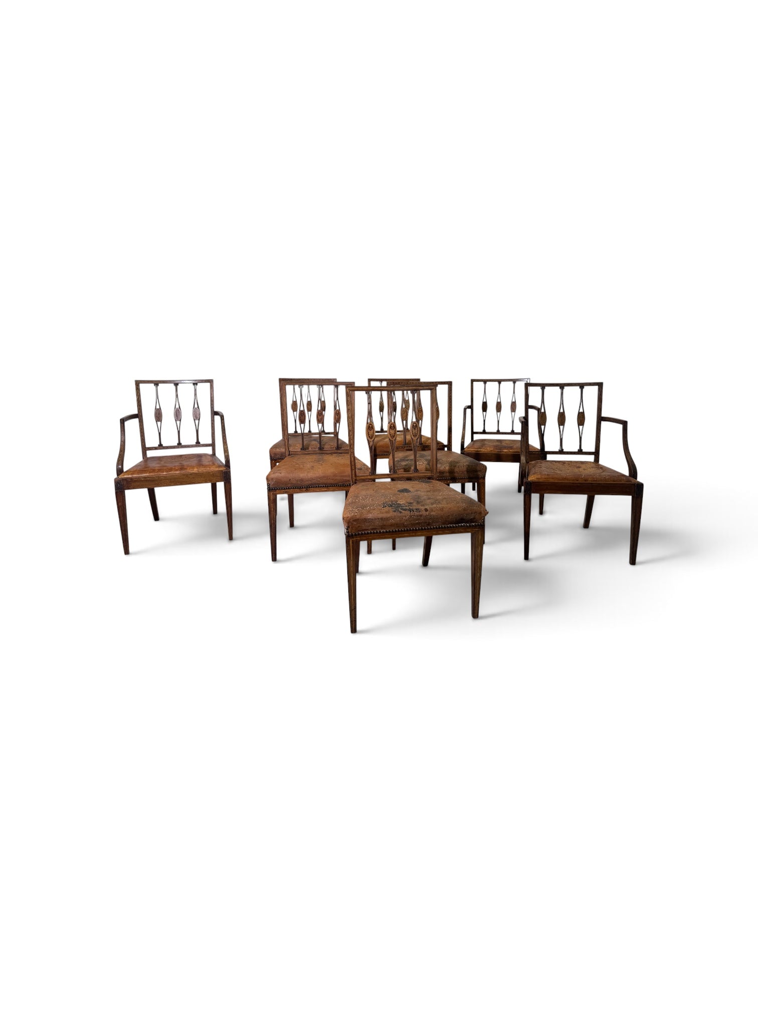 Set of Eight Dining Chairs
