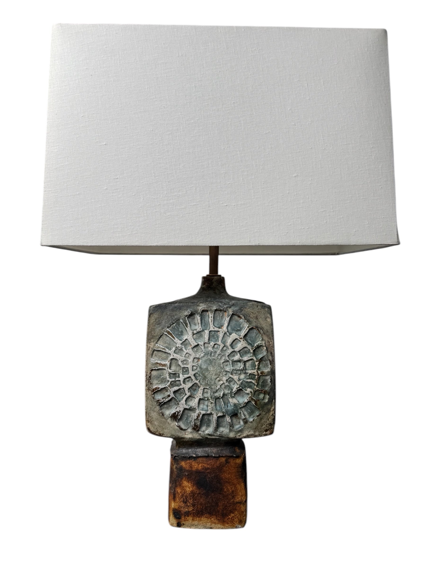 Danish Vintage Studio Pottery Lamp