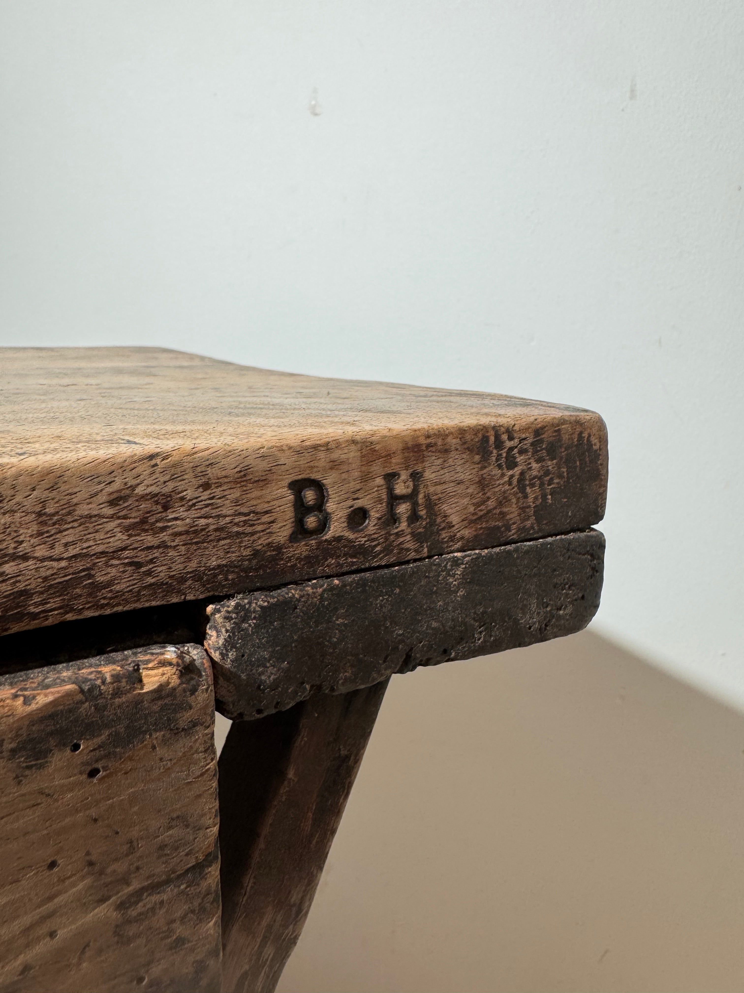 French 18th Century Primitive Side Table