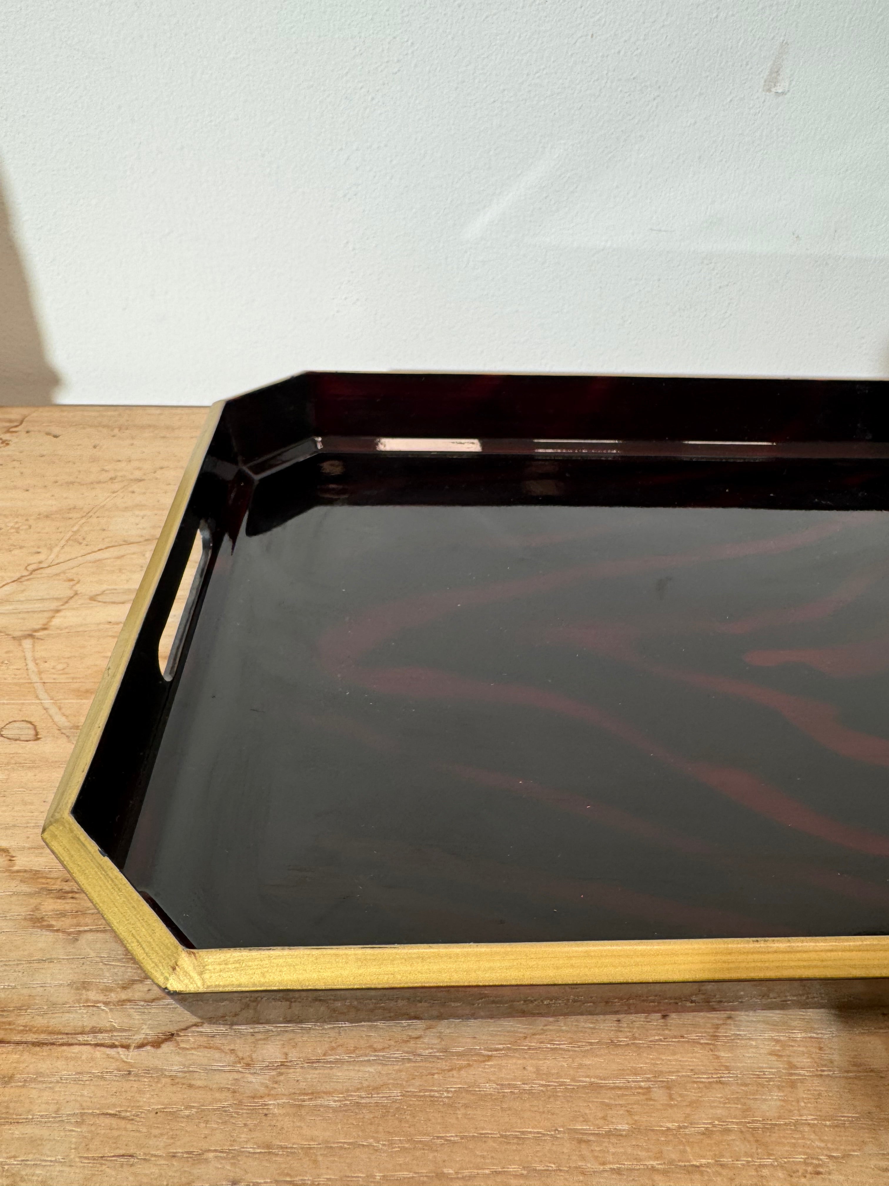 Vintage Japanese Lacquer Tray