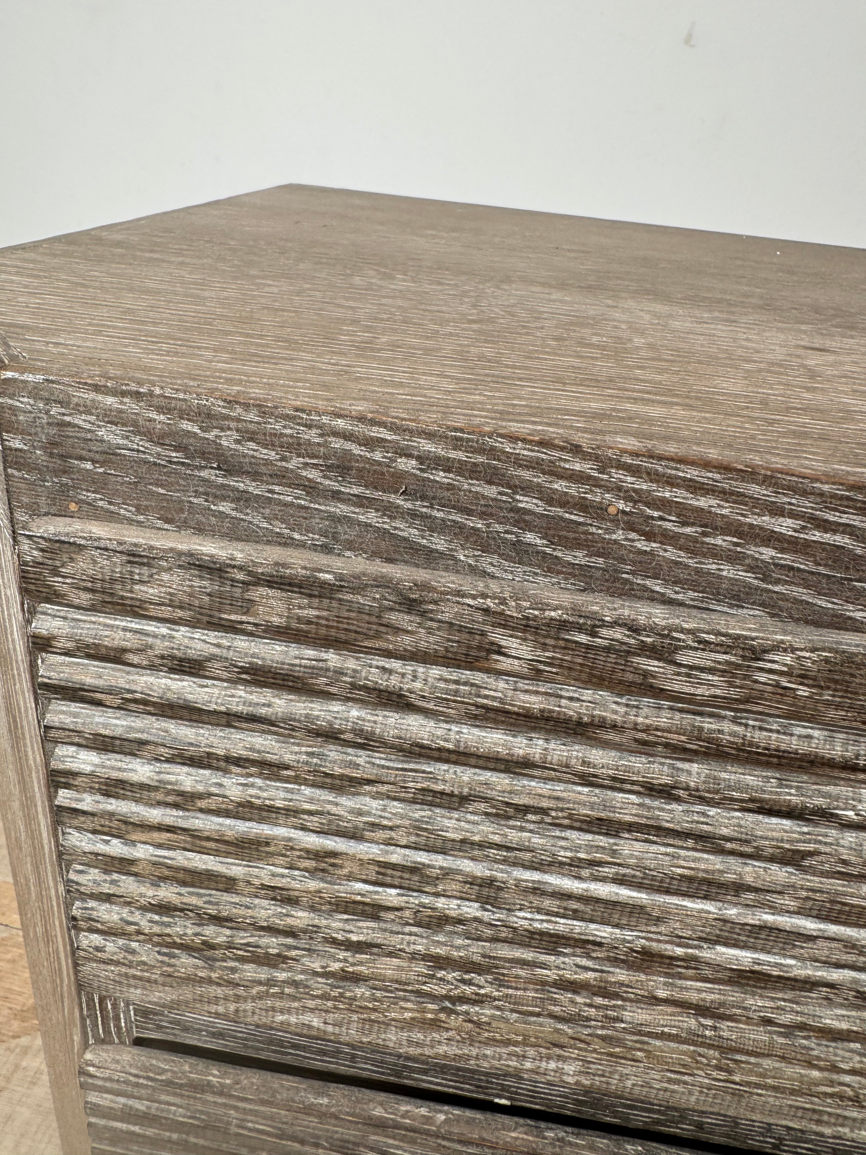 Lucca Studio Cerused Oak Emma Chest of Drawers