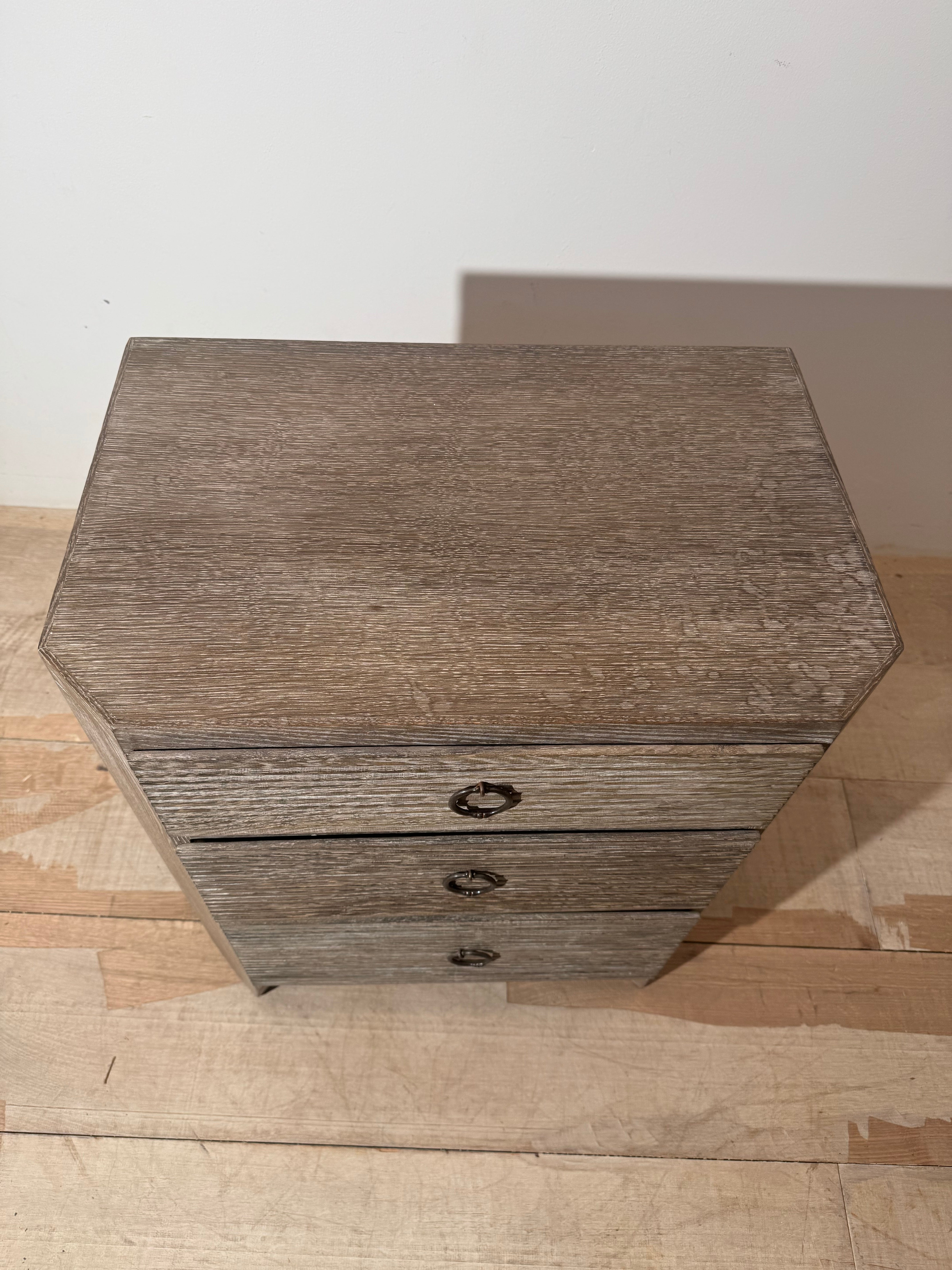 Lucca Studio Cerused Oak Emma Chest of Drawers