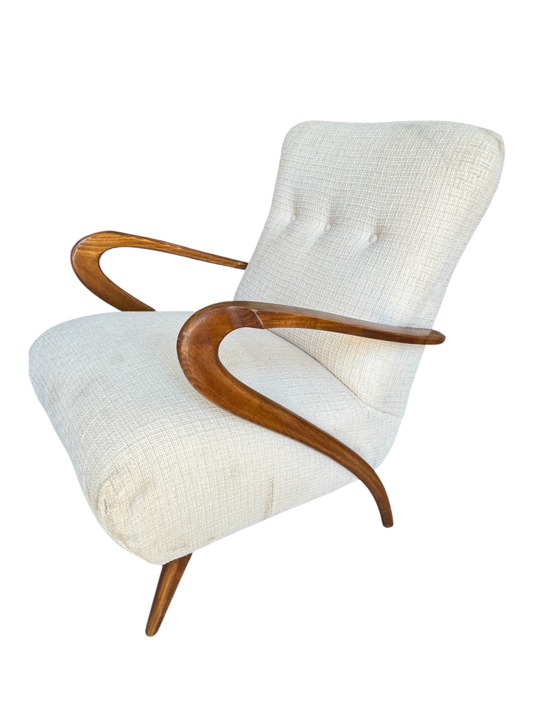 Single French 1930's Arm Chair