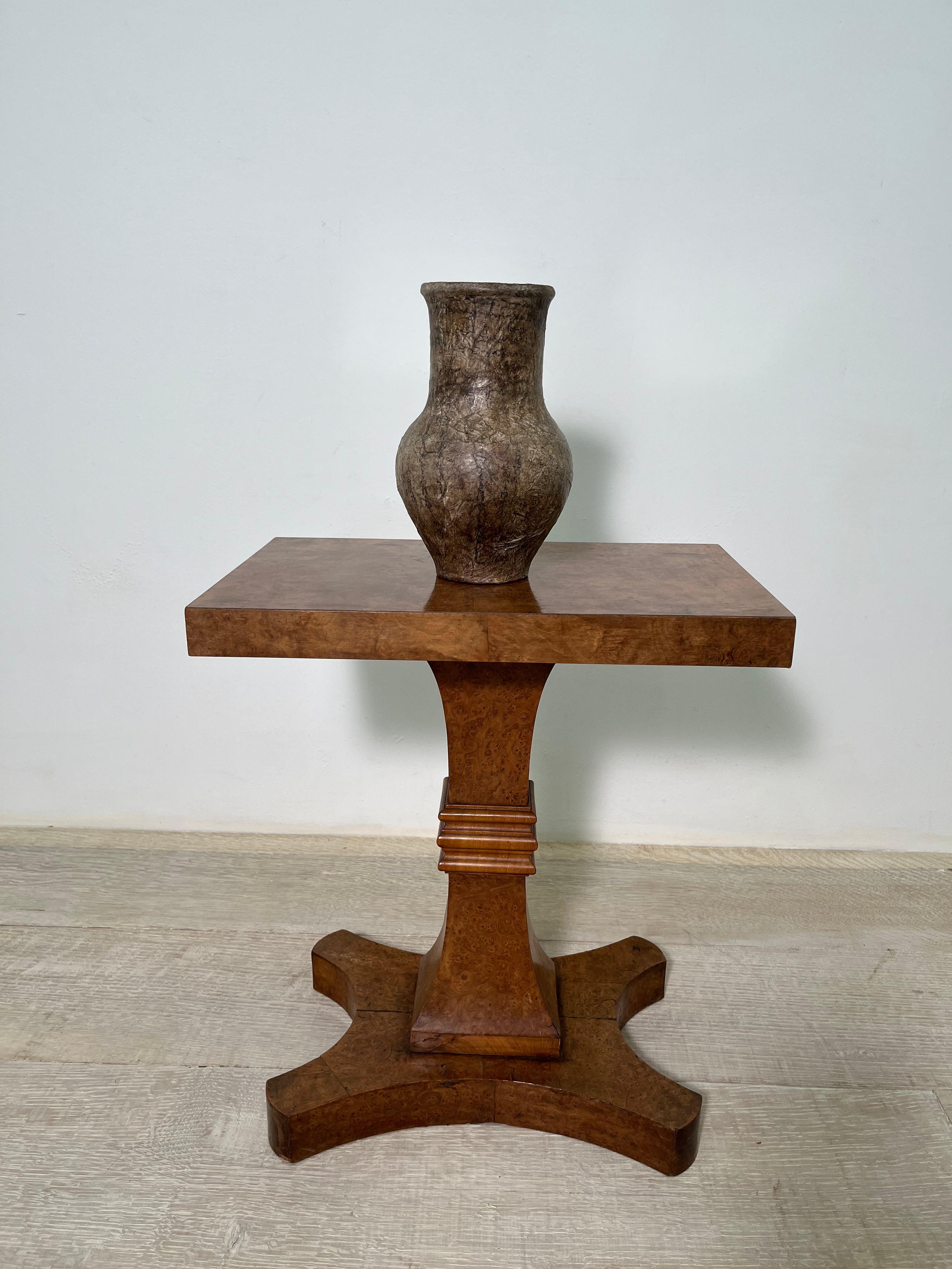 Burlwood 19th century English Side Table