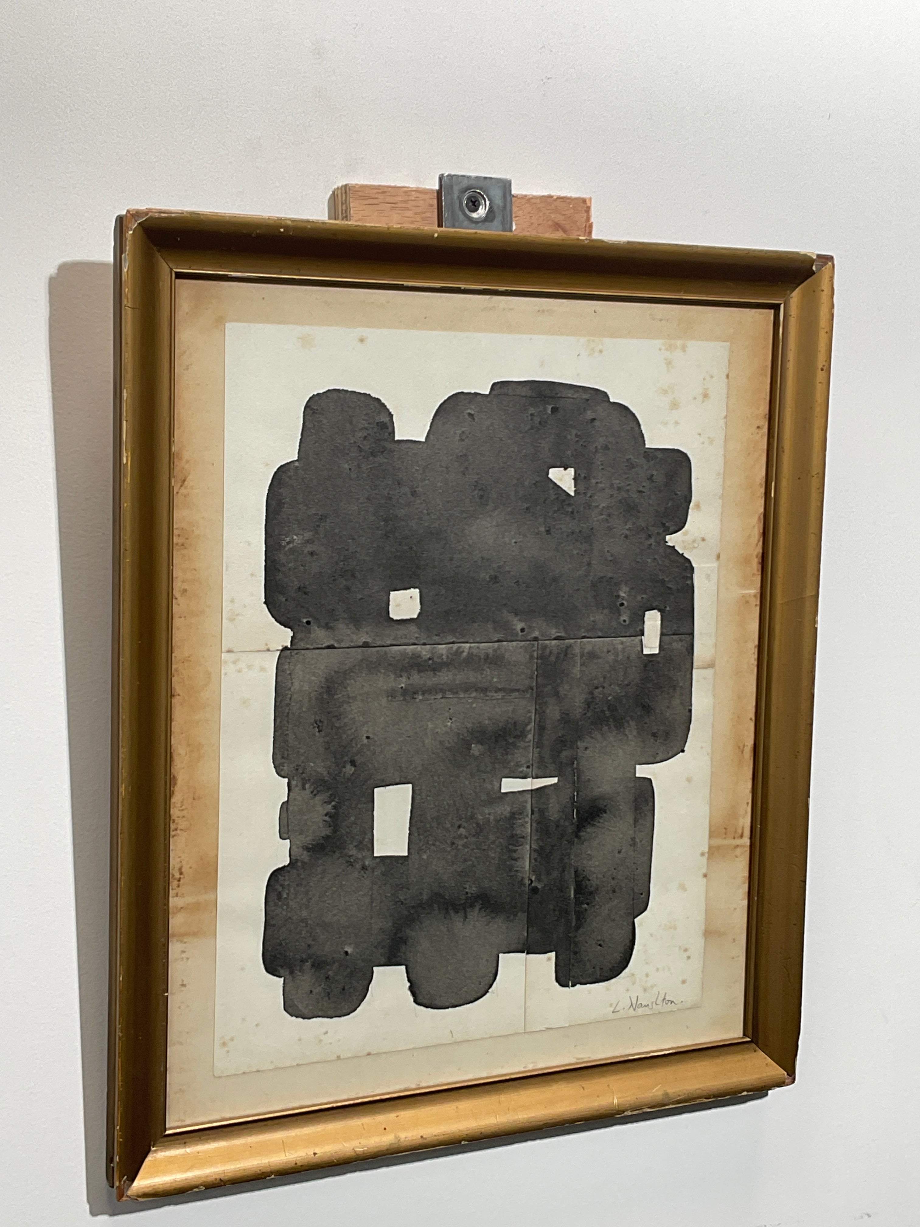 Original Ink And Collage Artwork