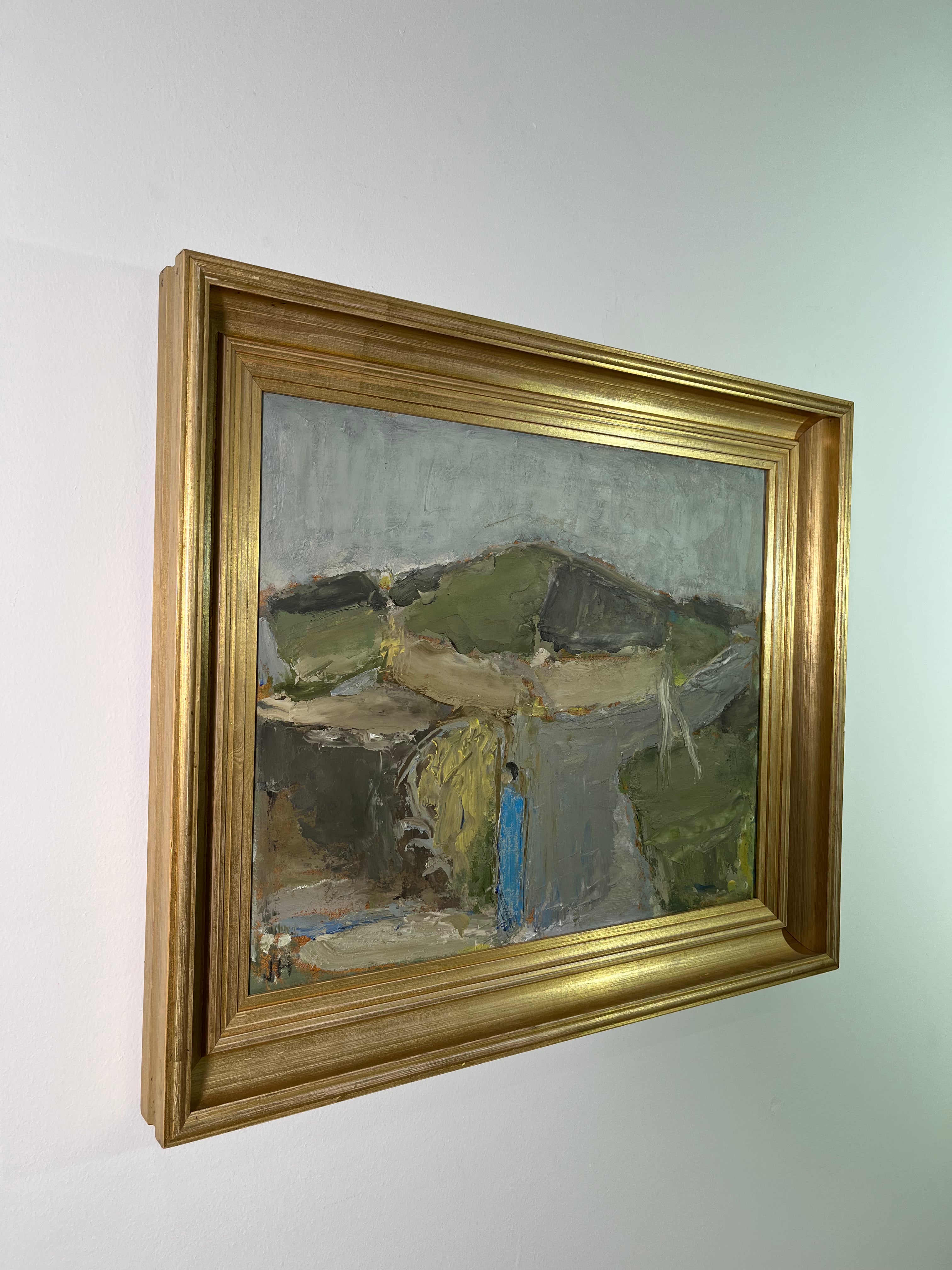 Mid Century Landscape Painting by Danish Painter, Johannes Hofmeister