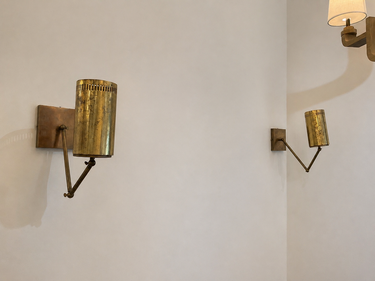 Pair of Vintage Danish Sconces