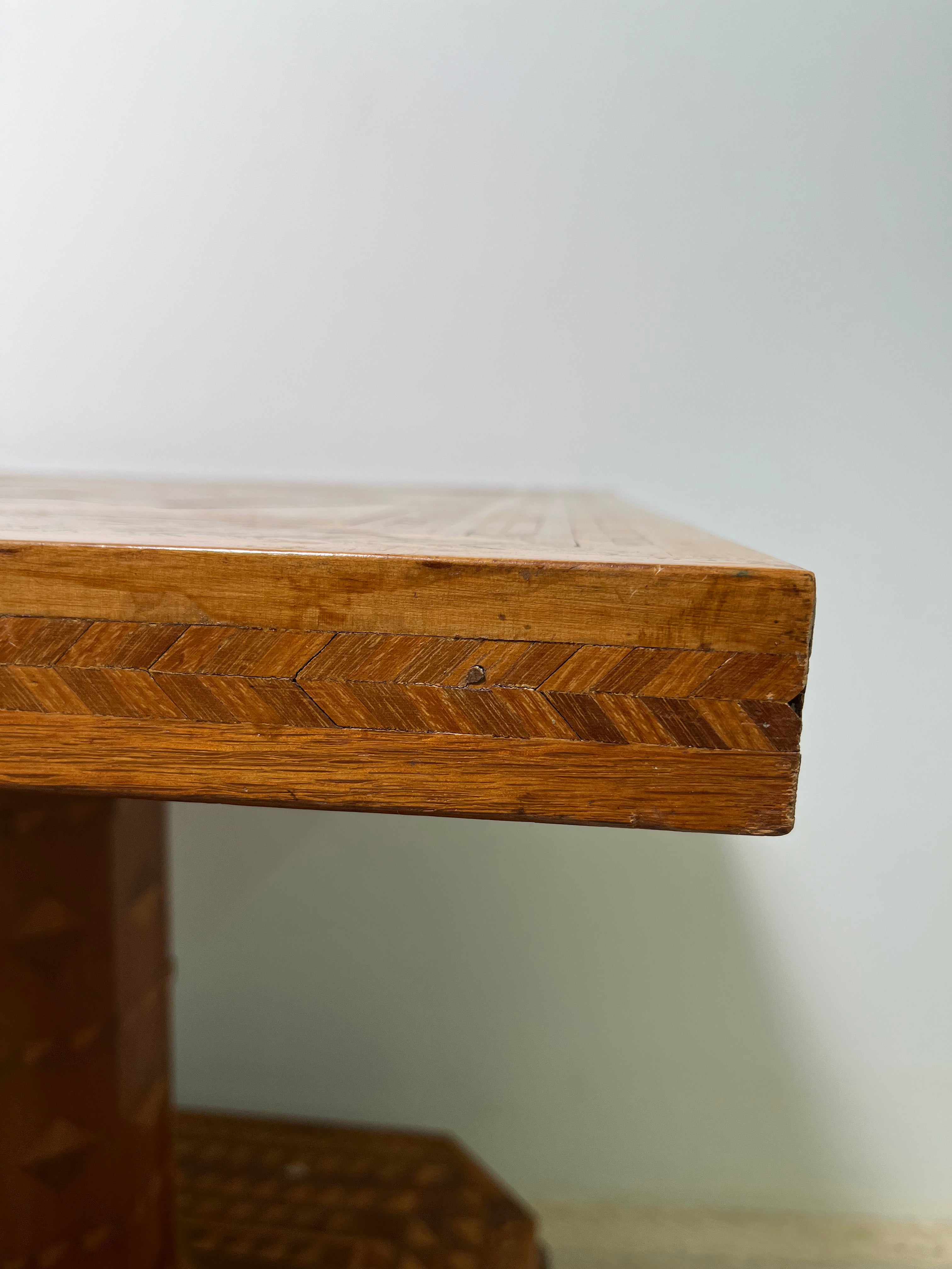 19th Century Superb Inlaid Side Table