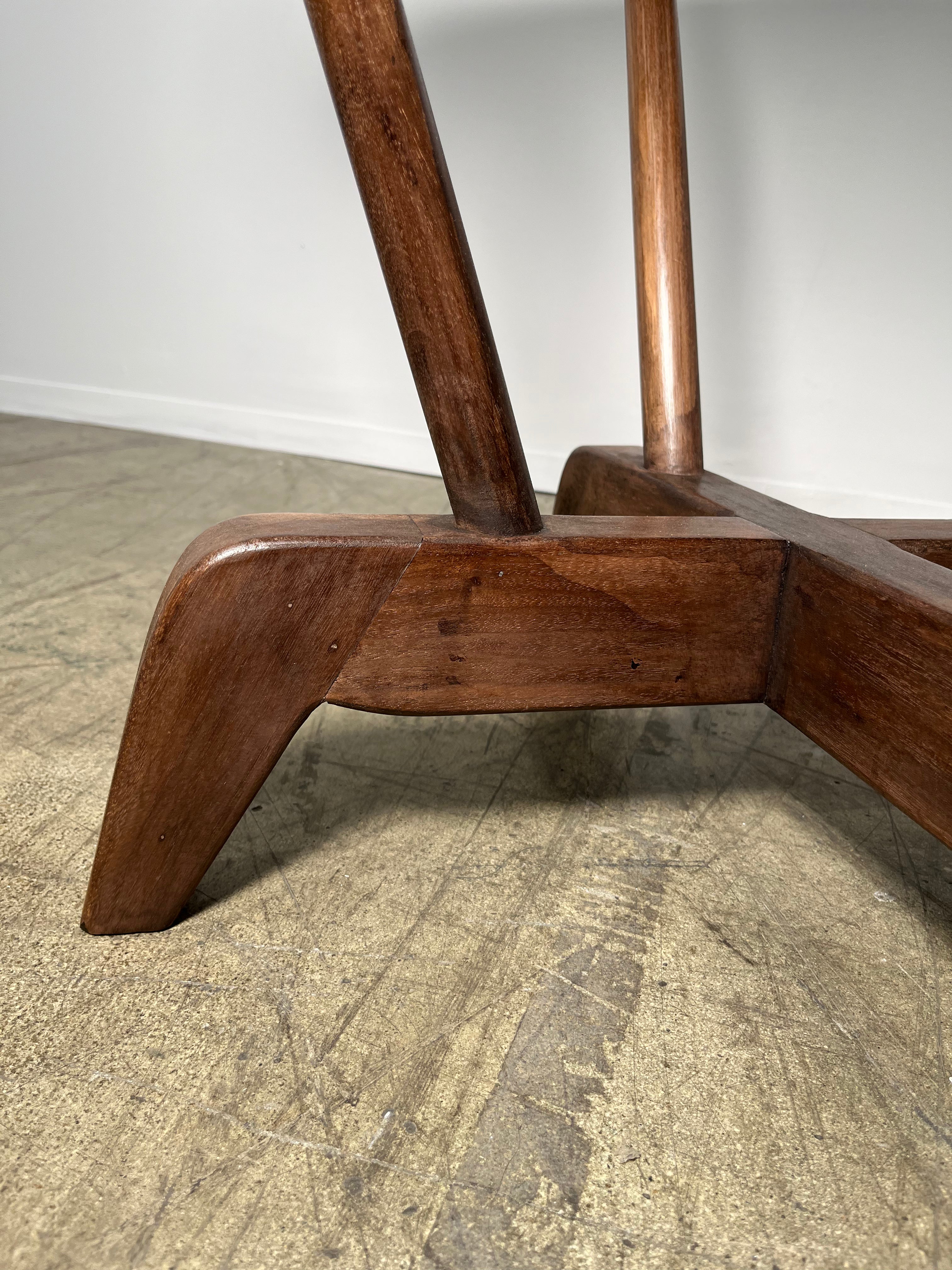 Lucca Studio Walnut Hyatt Side Table&nbsp;