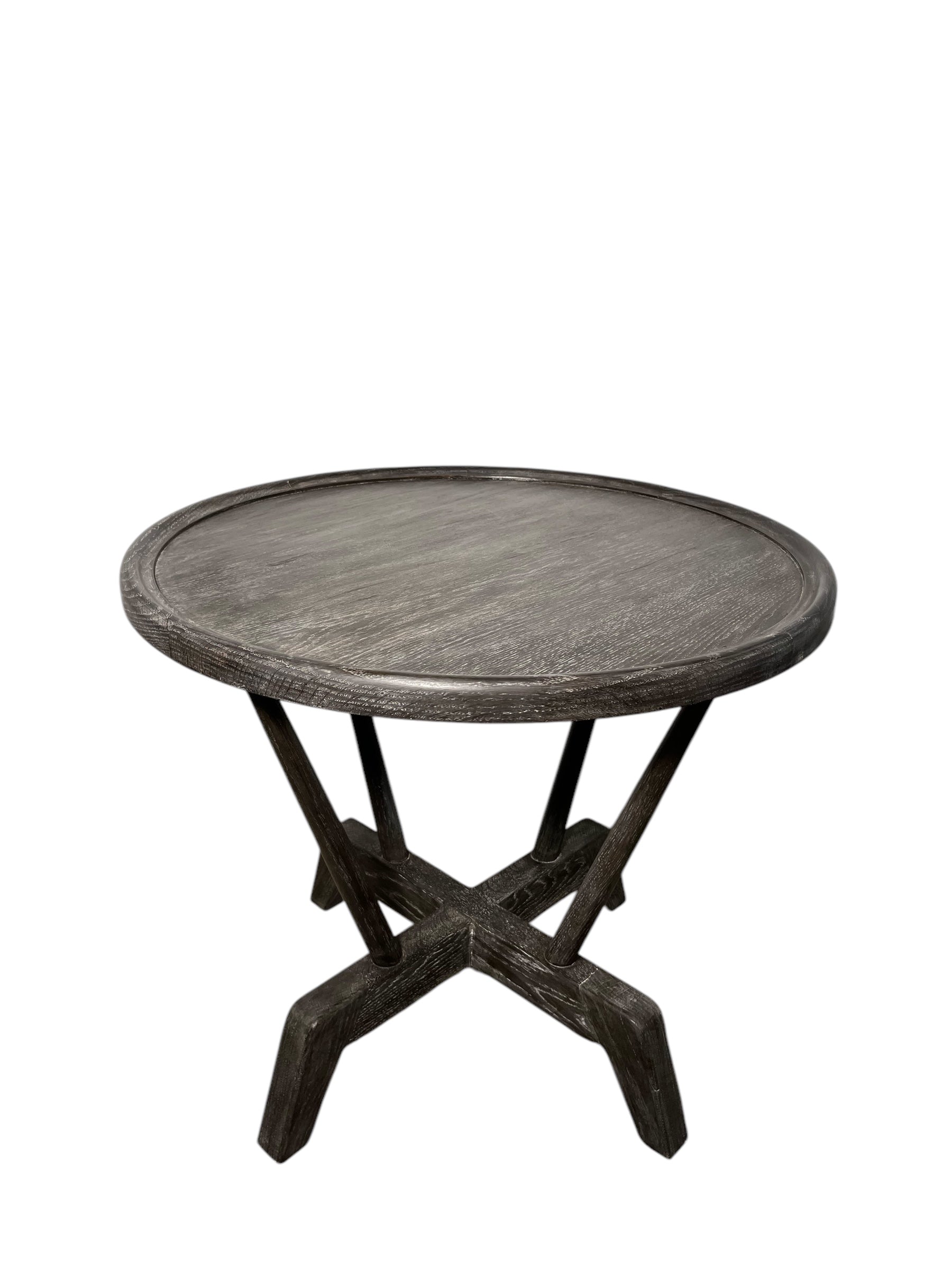 Lucca Studio Walnut Hyatt Side Table