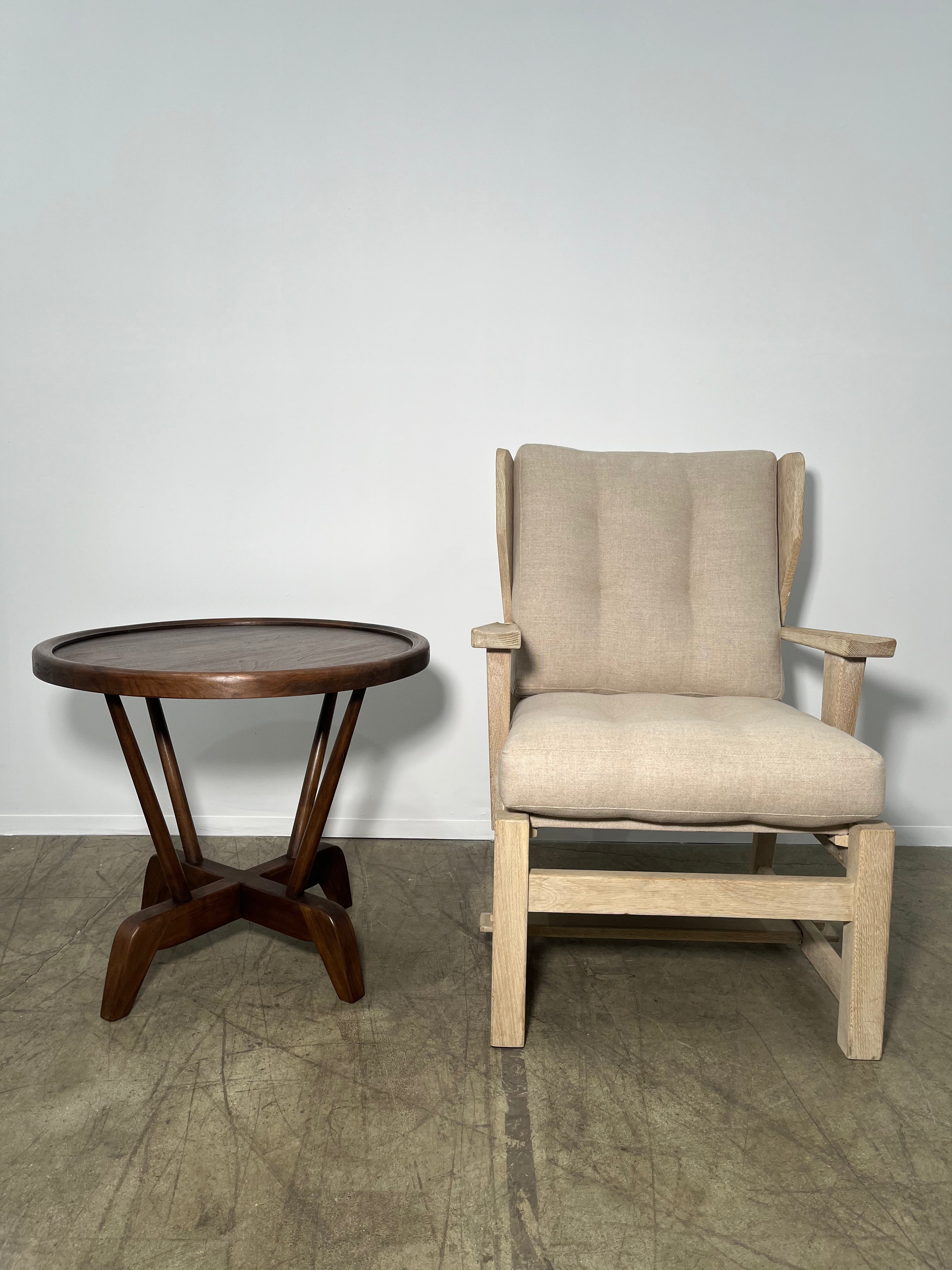 Pair Limited Edition Oak Arm Chairs